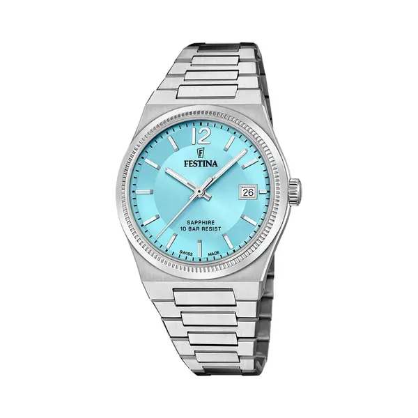 Festina, Armbanduhr, Swiss Made Frau, Blau, (Swiss Made) thumbnail