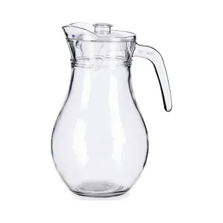 Vivalto Sapkan Karaf Met Deksel - Glas - Inhoud 1, 8 Liter - Transparant