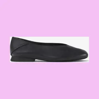 Camper Women's Casi Myra K201253 Ballet Flat, Black, 8 Uk
