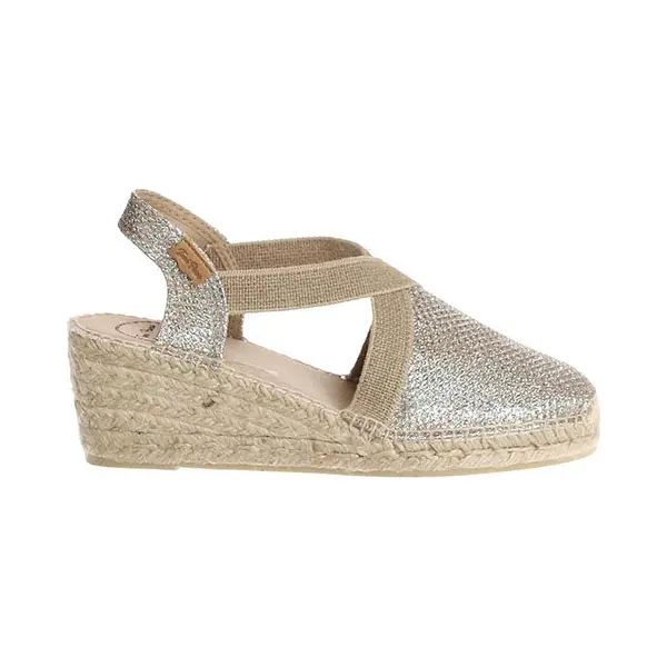Toni Pons Sandaal 'Triton' Beige / Zilver thumbnail