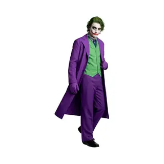 Funidelia Offizielles Joker The Dark Knight Kostüm Für Herren, Joker Anzug Für Erwachsene, Halloween- Und Karnevalskostüme – Größe S