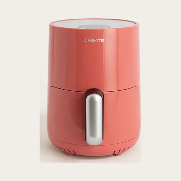 Create Air Fryer Enkel 1,5 l Vrijstaand 900 W Heteluchtfriteuse Terracotta thumbnail