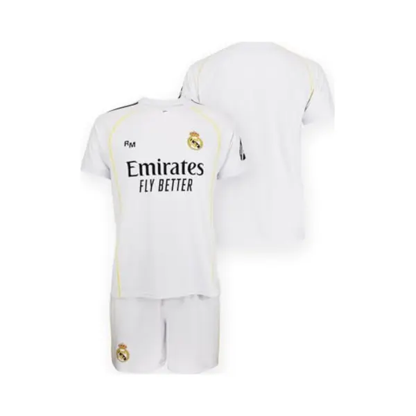 Real Madrid Fußballtrikot Real Madrid Heimtrikot 25/26 Kinder thumbnail