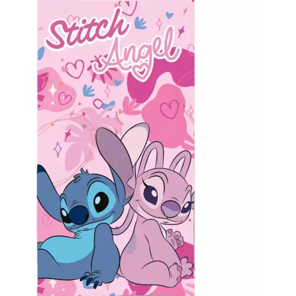 Disney - Strandlaken - Handdoek - Lilo & Stitch - Sneldrogend - 70x140cm thumbnail