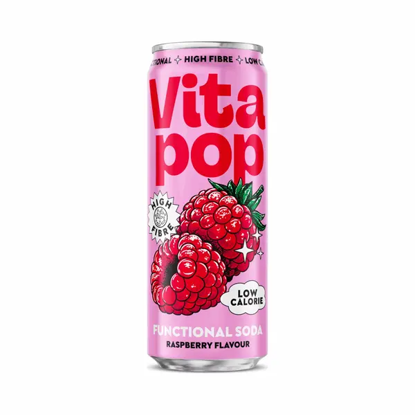 Vita Pop Soda Raspberry (12x 33cl) thumbnail