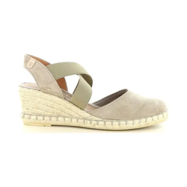Verbenas Mila Sandalen Touwzool - Taupe - Maat 39 thumbnail