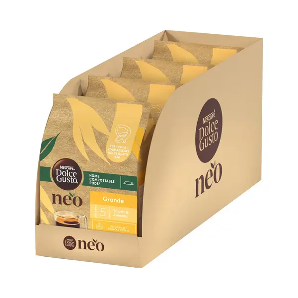 NescafÉ Dolce Gusto Neo Koffiepads Grande - 4x12 Pads Voor 12 Koppen Koffie thumbnail