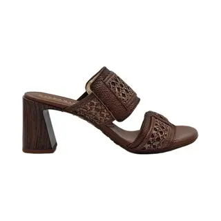 Hispanitas Für Damen. RHV264747 Marrakech Bolero Braune Sandalen (40), 5 Bis 8 Cm, Keine, Lässig