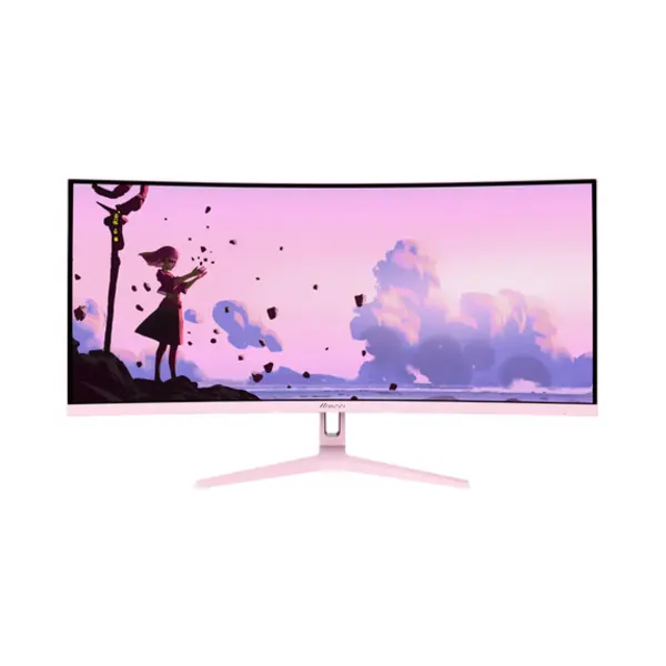 Arozzi Nova 34″ Curved Computerbildschirm 86,4 cm (34") 3440 x 1440 Pixel 4K Ultra Hd Led Pink thumbnail