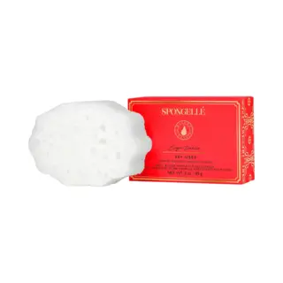 Spongelle Infused Pedi Buffer Sugar Dahlia Exfoliating Foot Sponge