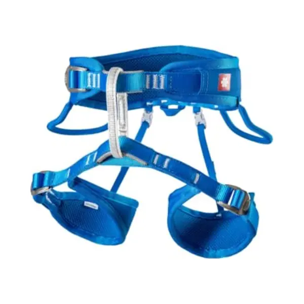 Ocun Twist Kid Blau - Komfortabler Verstellbarer Kinder 3-Schnallen Klettergurt, Größe Xs - Farbe Blue thumbnail