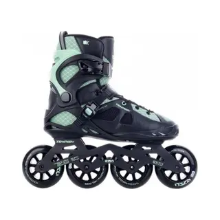 Tempish Ezza 90 - Dames Skeelers - Anatomische Pasvorm - Zwart Groen - 40