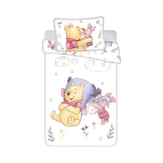 Disney Winnie The Pooh Winnie The Pooh Knorretje En Iejoor Dekbedovertrek 100 X135 Cm - Katoen