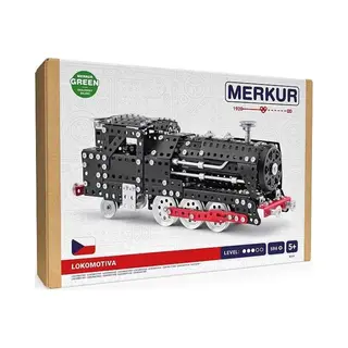 Merkur - Locomotief - Metalen Constructieset - 596 Onderdelen