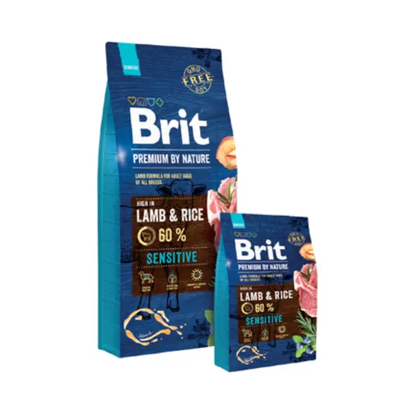 Brit 8595602526642 Hunde-Trockenfutter 15 kg Adult Lamm thumbnail