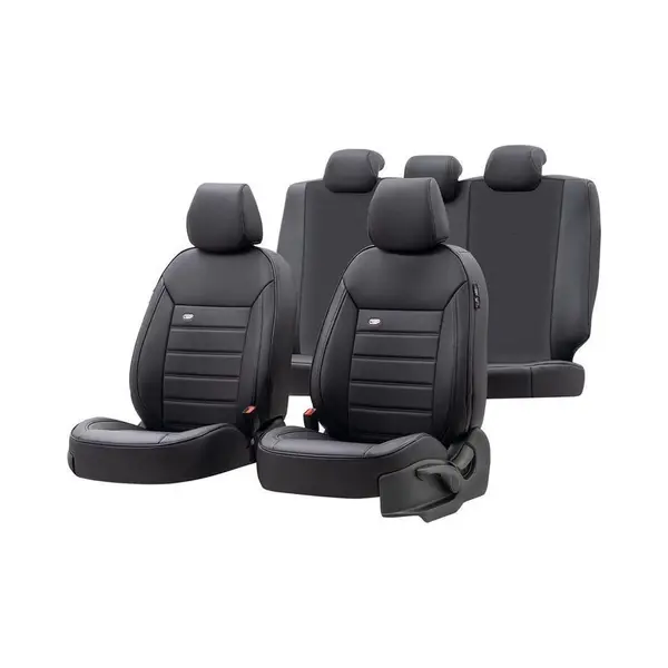 Otom Prm-101 Sitzschonbezug Leder, Schwarz thumbnail