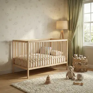 Smrt. Babybedje 60x120 Open Natural