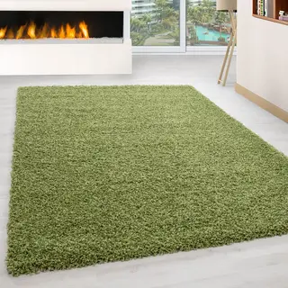 Ayyildiz Hali LIFE2002901500GREEN Teppich Rechteck Polypropylen (Pp) Grün