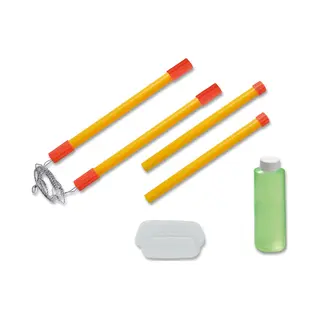 Ses Creative 02323 Mega-Seifenblasen mit Xxl-Stäben - Extra große Seifenblasen mit praktischem Tool - Inklusive Seifenlauge - Für Kinder ab 5 Jahren