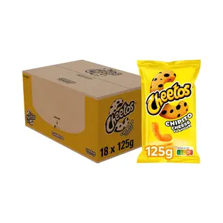 Cheetos Chipito Cheese Flavour Chips, Box 18 Pieces X 125g