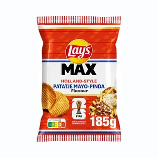 Lay's Max Ribbel Chips Fifa Holland Fries 10 X 185 Gram