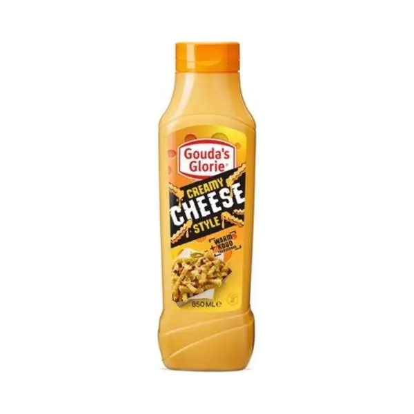 Gouda's Glorie Creamy Cheese Style Vegane Cremige Sauce Mit Geschmack Von Käse 850ml thumbnail
