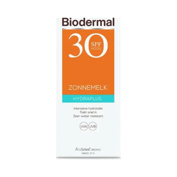 Gratis, Biodermal Hydraplus Zonnemelk Spf 30 200 Ml thumbnail