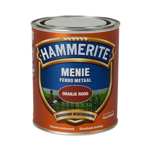 Hammerite - Menie - Oranje Rood - 250 Ml thumbnail