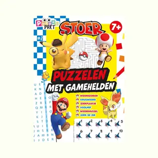 Stoer Puzzelpret 2 - Puzzelboek - Puzzelboek Kinderen - Puzzelboeken - Sudoku Kinderen - Jongens - Puzzelen - Puzzels - Puzzel - Puzzel Boek -