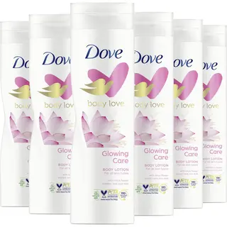 Dove Body Love Bodylotion - Glowing Care - Voor Een Gehydrateerde, Zijdezachte En Stralende Huid - 6 X 250 Ml