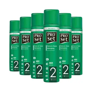 6x Proset Haarspray Sterk 300 Ml