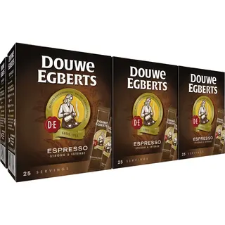 Douwe Egberts Espresso Sticks Oploskoffie - 6 X 25 Zakjes