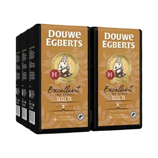 Douwe Egberts Excellent Gold Aroma Variaties Filterkoffie - Intensiteit 6/12 - 6 X 500 Gram
