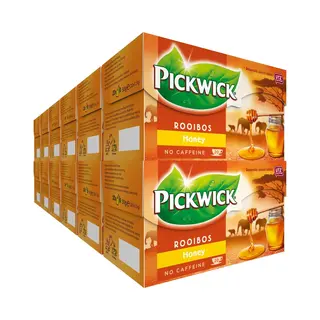 Pickwick Rooibos Honing Thee - 12 X 20 Theezakjes