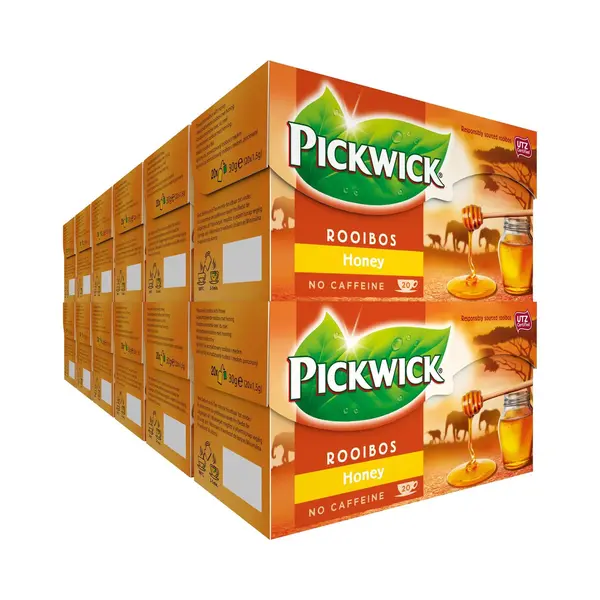Pickwick Rooibos Honing Thee - 12 X 20 Theezakjes thumbnail