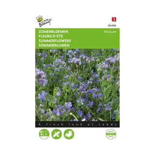 Ta Zomerbloemen Blauw Mengsel