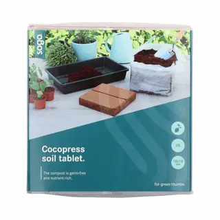 Sogo Cocos Coir Tablet - Kokosvezel Potgrond - 10L