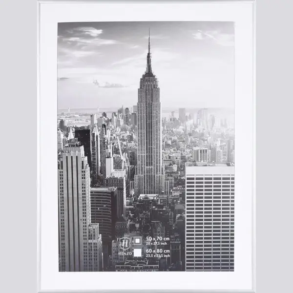 Henzo Manhattan 60x80cm Zilver 81.409.15 Fotokader thumbnail