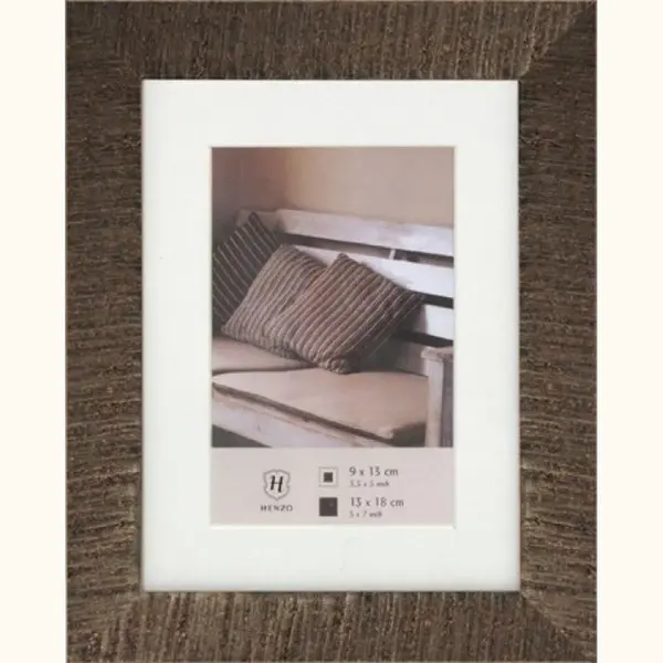Henzo Driftwood 20x30cm Donkerbruin 80.683.04 Eol Fotokader thumbnail