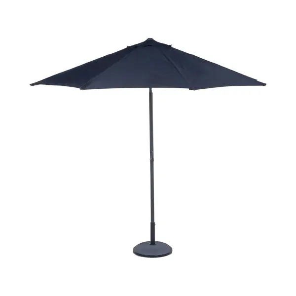Lifetime Garden Parasol - Zonnescherm Voor Balkon En Terras - ⌀300 X 300 Cm - Rechthoekige Strandparasol - Parasol Zonder Standaard - Zwart thumbnail