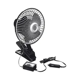 All Ride Autoventilator - 12 Volt - Met Clip - Oscillerend