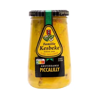 Kesbeke Piccalilly - Amsterdamse Tafelzuren - 6 Potten X 37 Cl
