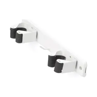 Pro Garden Tuin Gereedschap Houders/klemmen - 2x Stuks Klemmen - Voor Stelen - Opbergsysteem