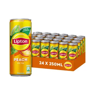 Lipton Ice Tea - Peach - Laag In Calorieën - 6 X 4 X 250 Ml