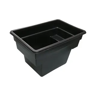Ubbink Fertigteich Quadra C1, BxLxH, 78x118x70 Cm, 520 L, Mit Biotoprand
