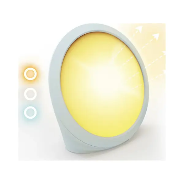 Silvergear Daglichtlamp 10.000 Lux - Daglichttherapie - Brengt Natuurlijk Daglicht Naar Binnen - Bureaulamp - Hobby - Rond - Staand - Tafellamp - Daylight - thumbnail