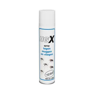Hg Hgx spray tegen muggen en vliegen
