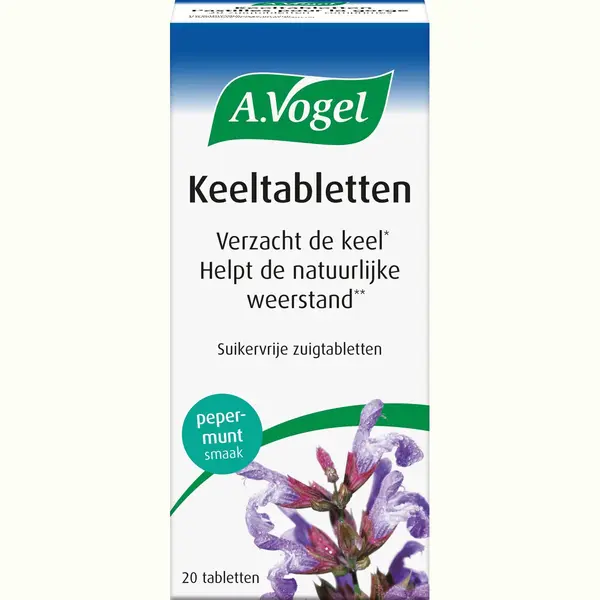 A. Vogel Keeltabletten Verzacht De Keel En Helpt De Natuurlijke Weerstand thumbnail