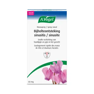 A.Vogel Bijholteontsteking - Snelle Verlichting Van Hoofdpijn En Pijn In Het Gezicht - 50 Mg