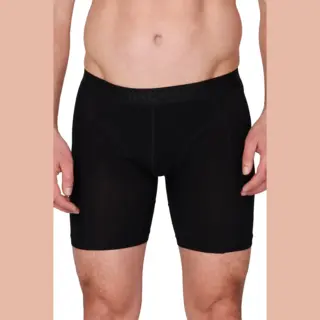 Ten Cate Basics Long Shorts Zwart 4 Pack Voor Heren | Maat S